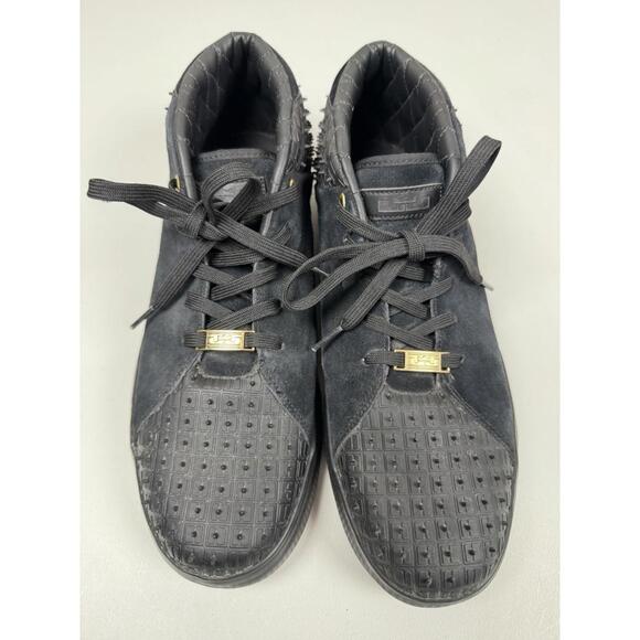 Nike Air LeBron James XIII Mens 12 Shoes Lifestyle Red Bottoms Black 806396-001 - Picture 3 of 11